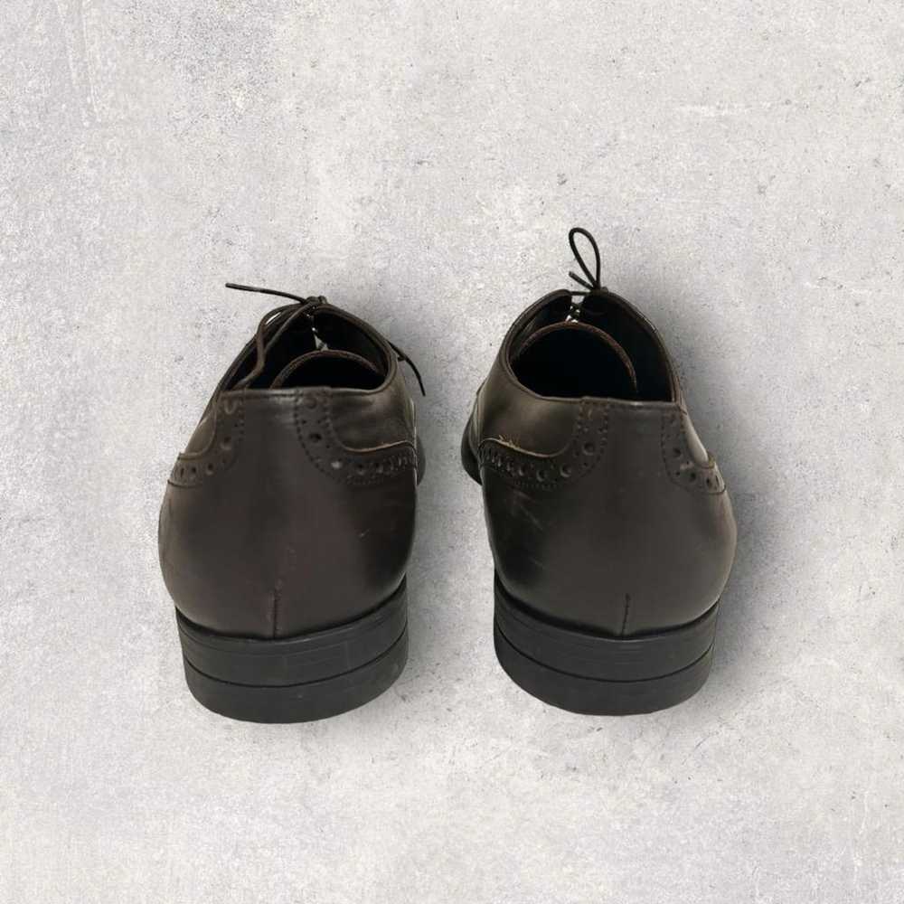 Ermenegildo Zegna Leather lace ups - image 3