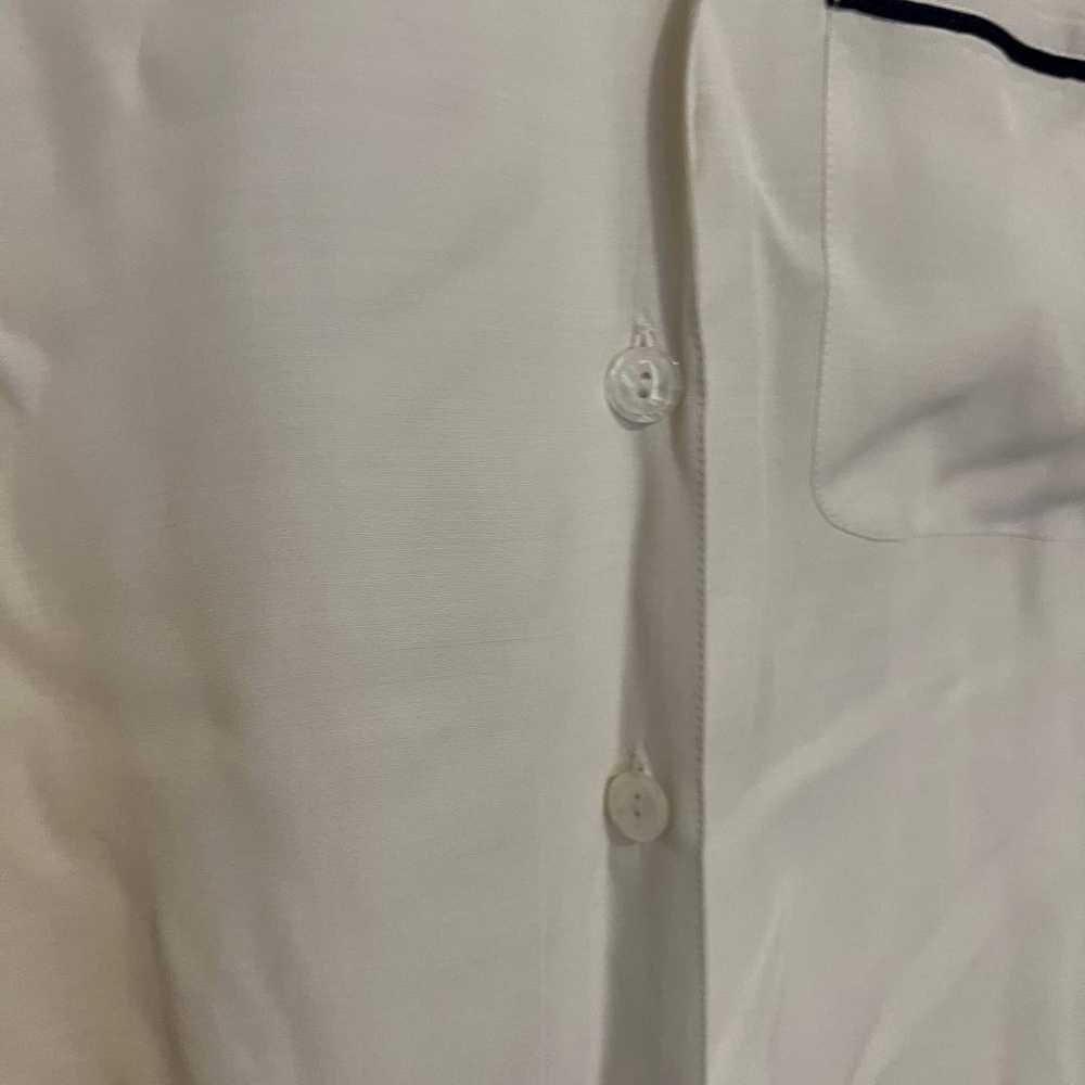 Vintage Lizsport white button down M - image 6