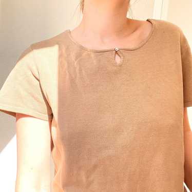 Vintage Merona silk blend tee shirt