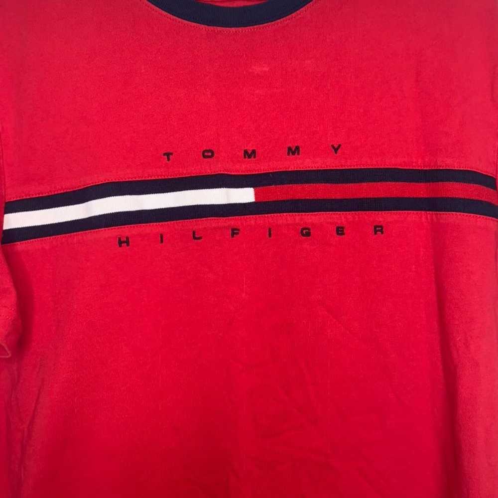 Tommy Hilfiger vintage 90s ringer tee - image 2