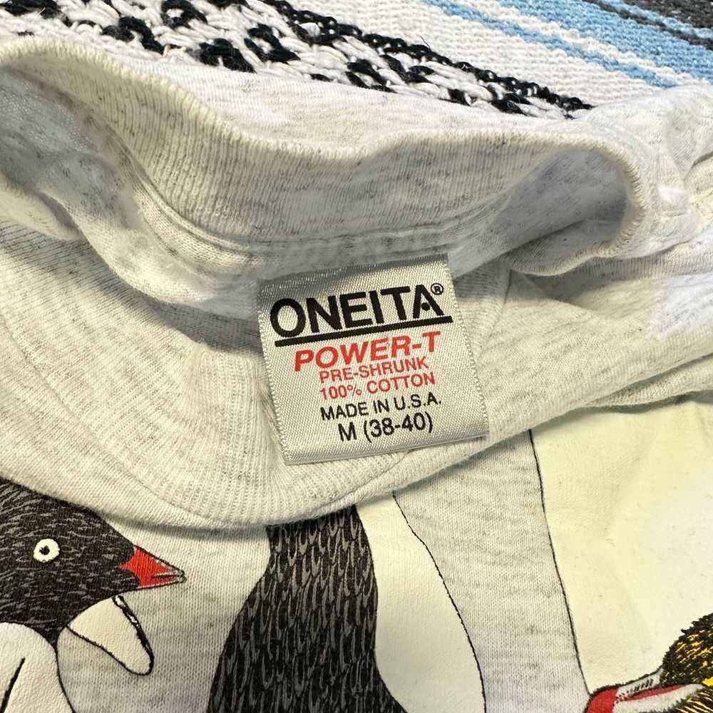 Vintage 90’s Sea World Penguin Tee - image 3