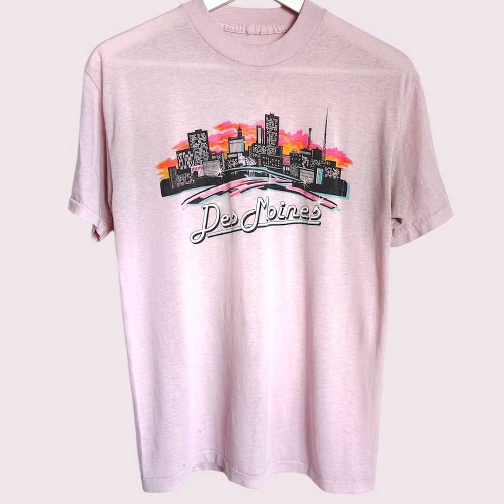 Vintage des moines tee - image 1