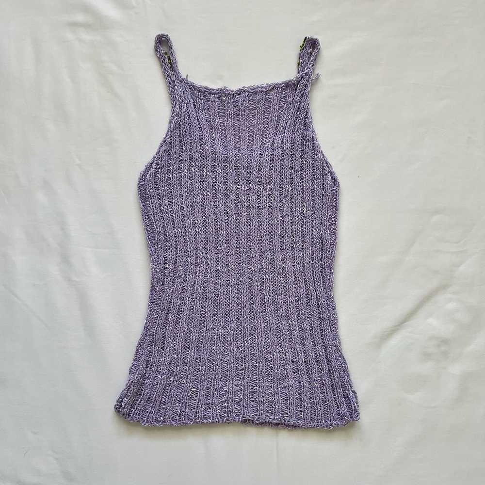 Vintage 90’s Crochet Tank Top - image 6