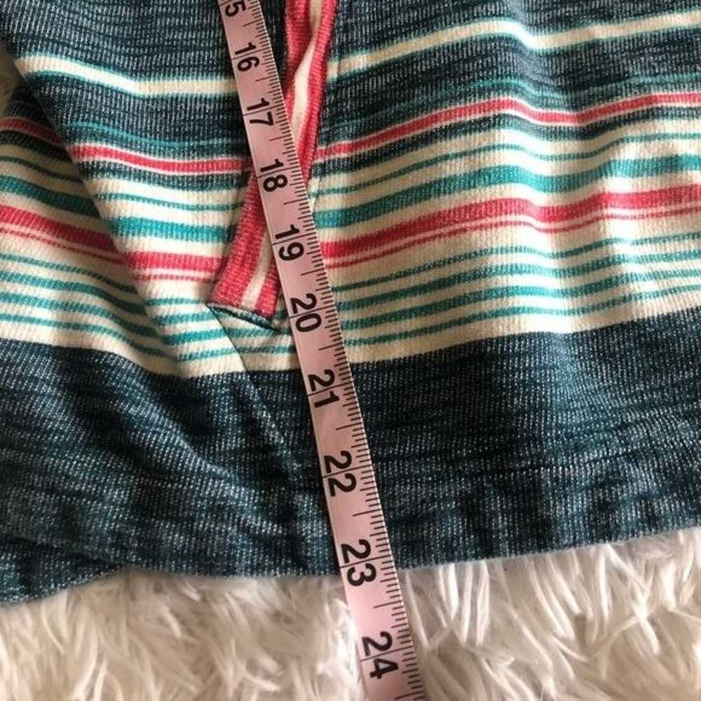 Vintage Woolrich Striped Boho Style Hooded Sweats… - image 5