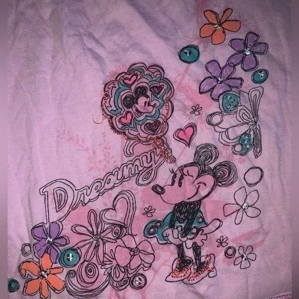 Vintage y2k Minnie Mouse baby tee - image 3