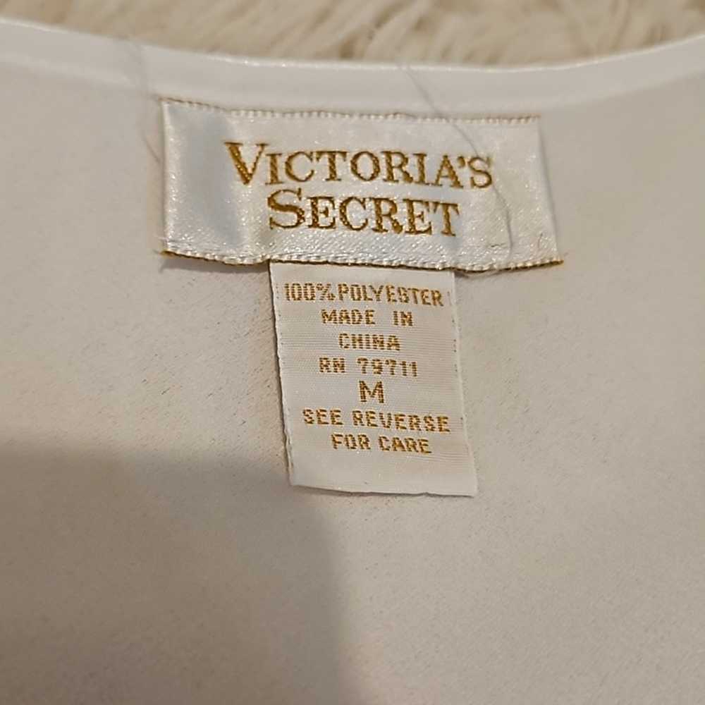 Victoria's Secret Vintage Gold Label Ivory Floral… - image 5