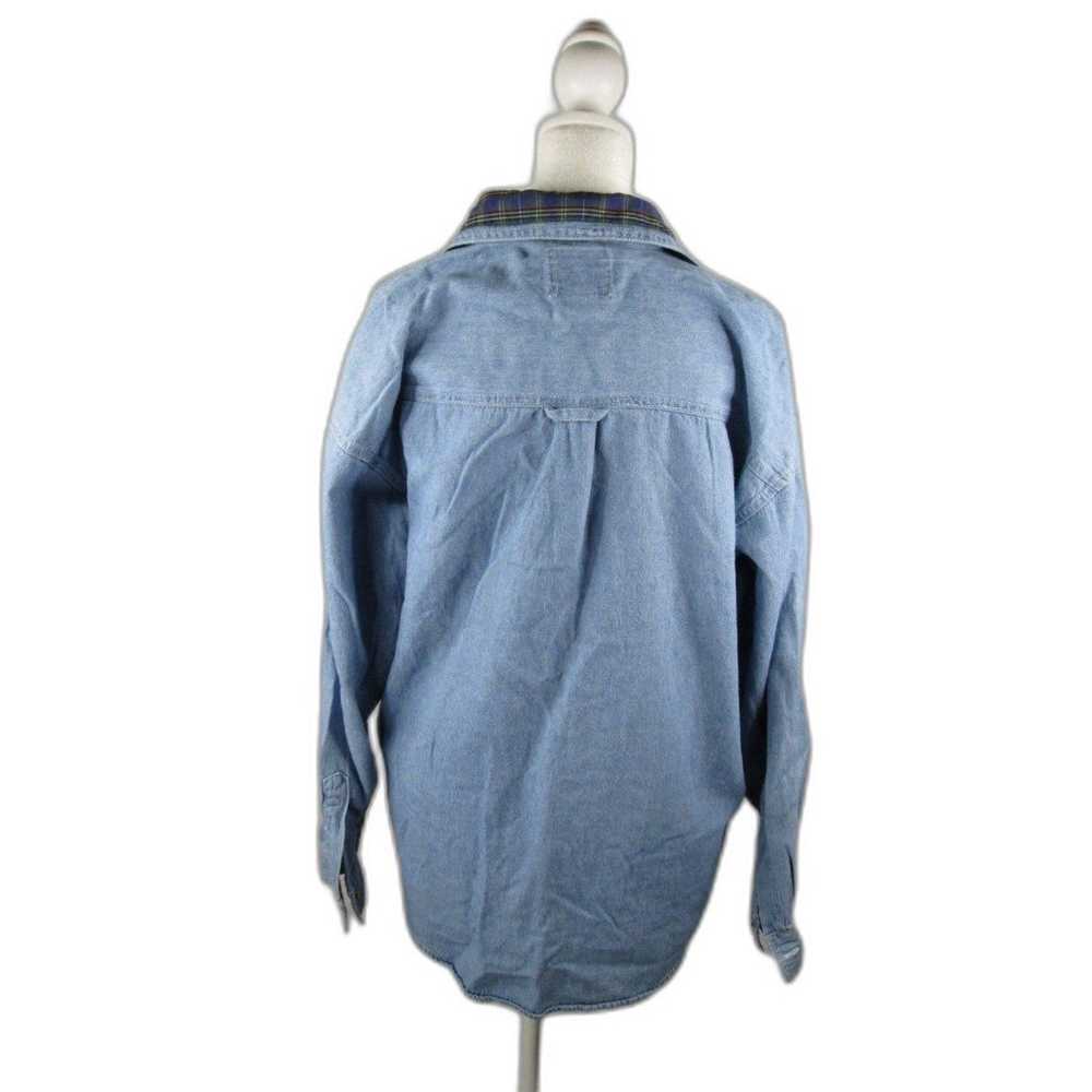 Solutions Original Denim Shirt M Vintage Scottie … - image 2