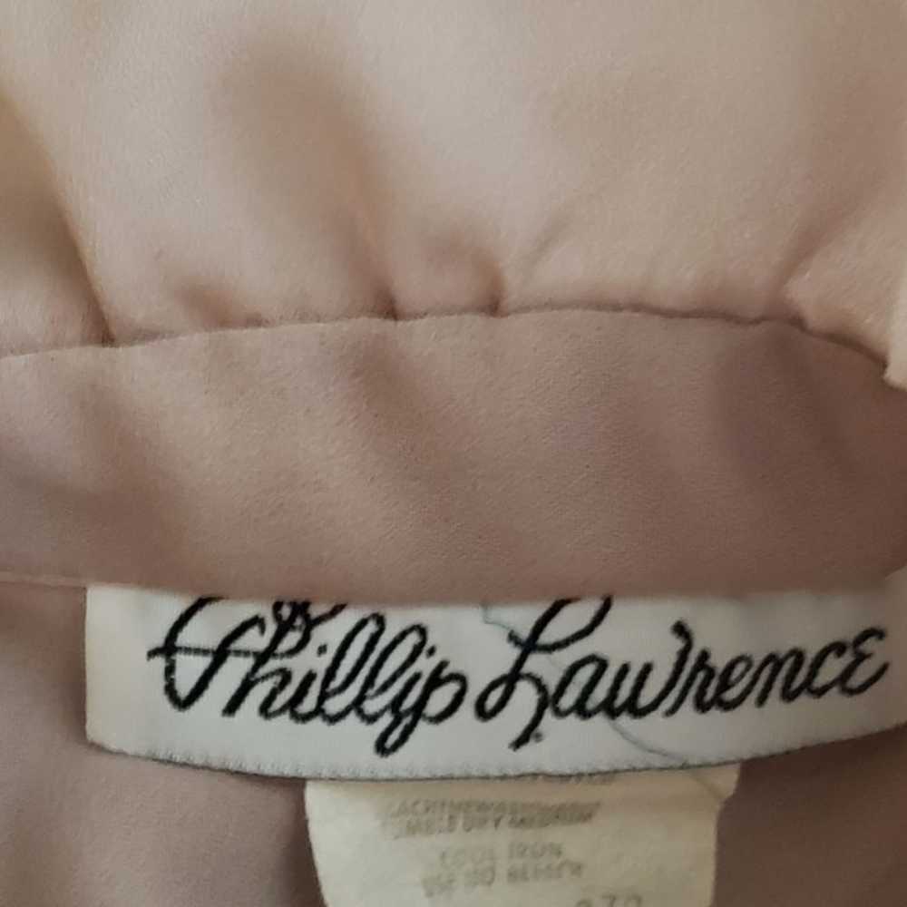 Vintage Secretary Blouse Phillips Lawrence Tan Ta… - image 11