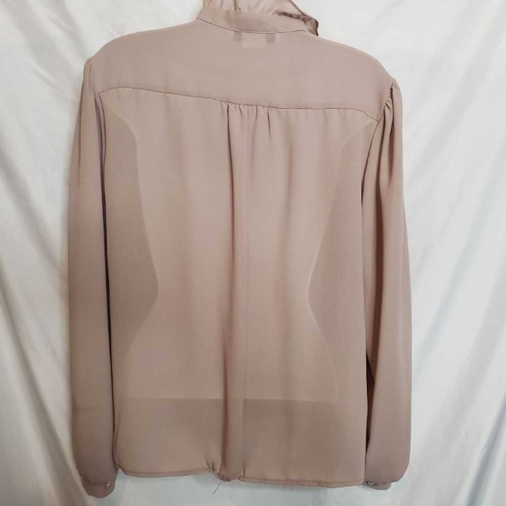 Vintage Secretary Blouse Phillips Lawrence Tan Ta… - image 9