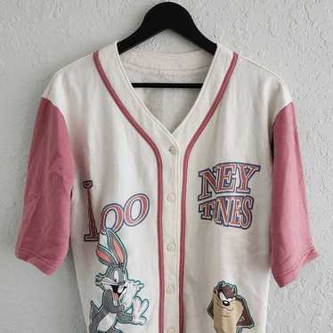 Vintage Looney Tunes Bugs Bunny and Taz Baseball … - image 1