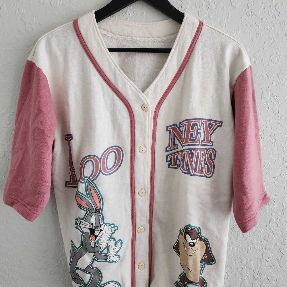 Vintage Looney Tunes Bugs Bunny and Taz Baseball … - image 2