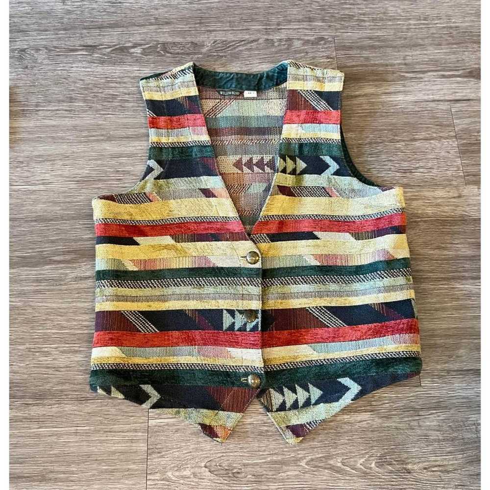 Women’s Willowbend Vintage Western Vest (Sz M) - image 1