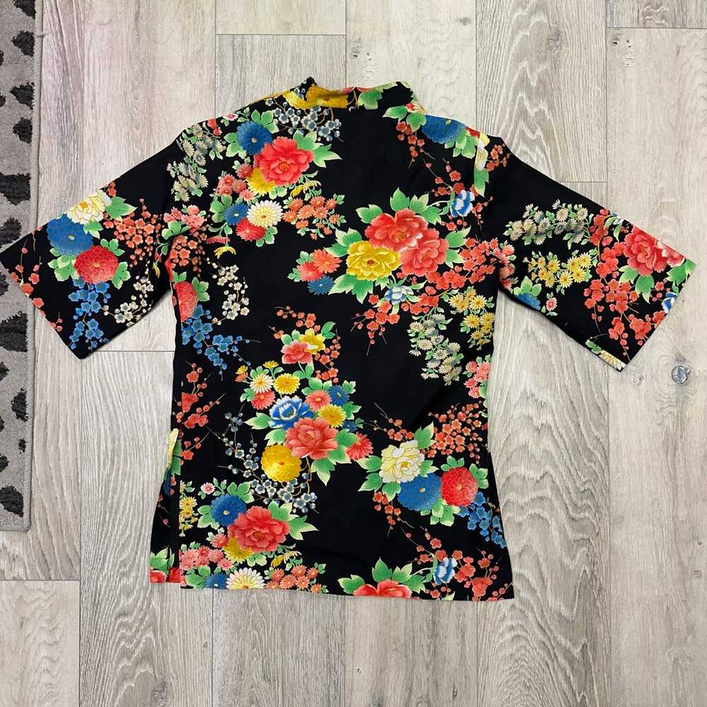 Vintage Mei Jan Of Hawaii floral top - image 10