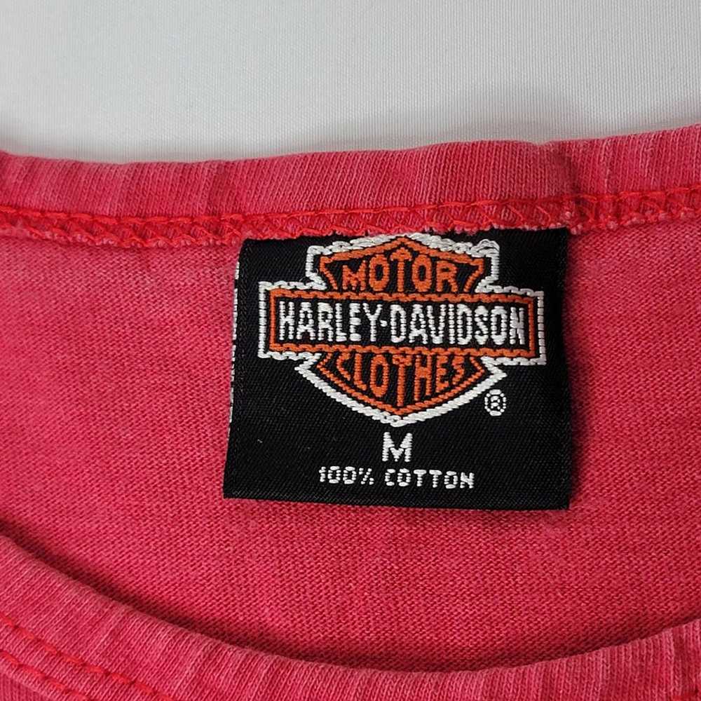 Vintage 90s Harley Davidson Womans Short Sleeve T… - image 3