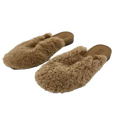 UGG Women's Brown Janaya Fur Mule Leather/Sheepsk… - image 1