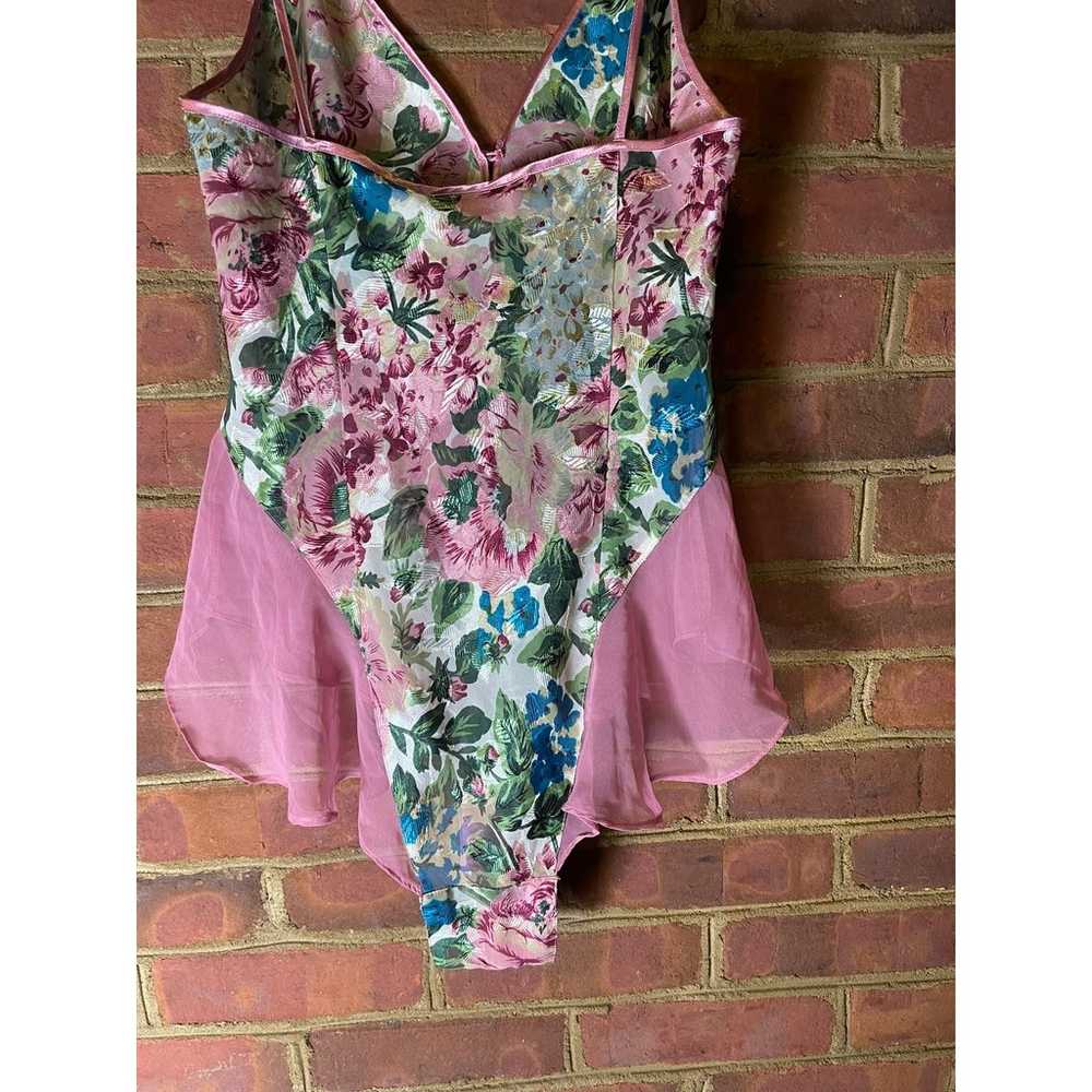 Vintage Victoria's Secret Floral Body Suit - image 6