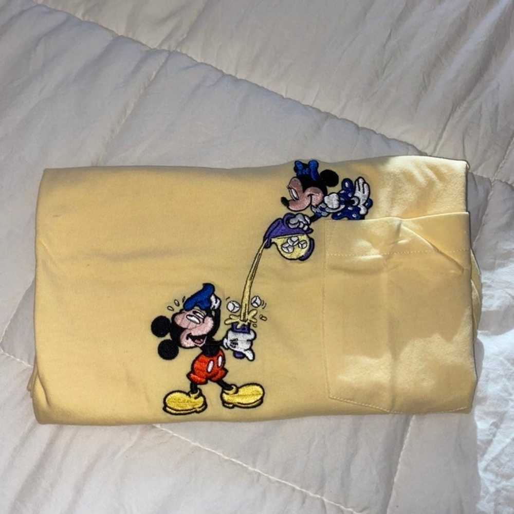 Vintage Mickey Mouse and Minnie Shirt Size medium… - image 5