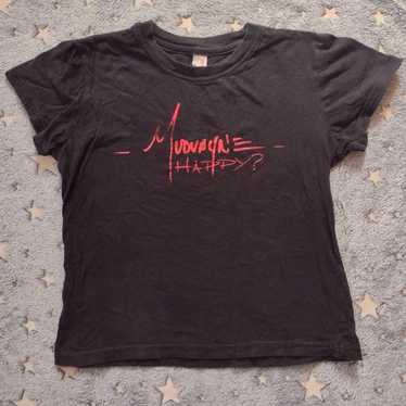 RARE - Vintage Mudvayne Babydoll T-shirt - Happy? - image 1