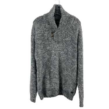 Pedro del Hierro Black White Variegated Wool Alpa… - image 1