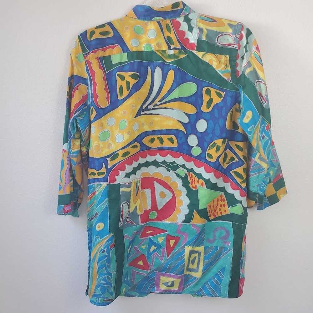 Vintage 90s Ralph Lauren Button Up Sz M - image 2