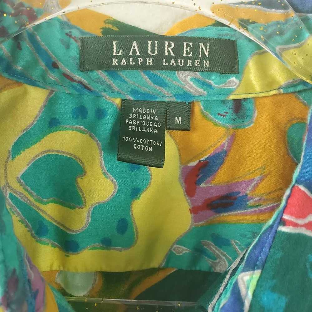 Vintage 90s Ralph Lauren Button Up Sz M - image 6