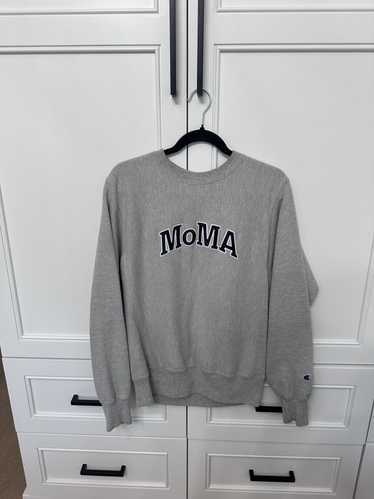 Champion × Moma × Vintage MoMA Grey Crewneck