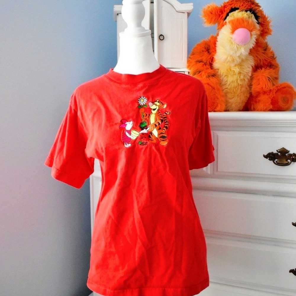 Vintage Pooh garden shirt - image 1