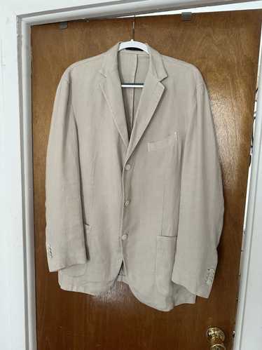 Boglioli Boglioli Unstructured Linen Suit Jacket