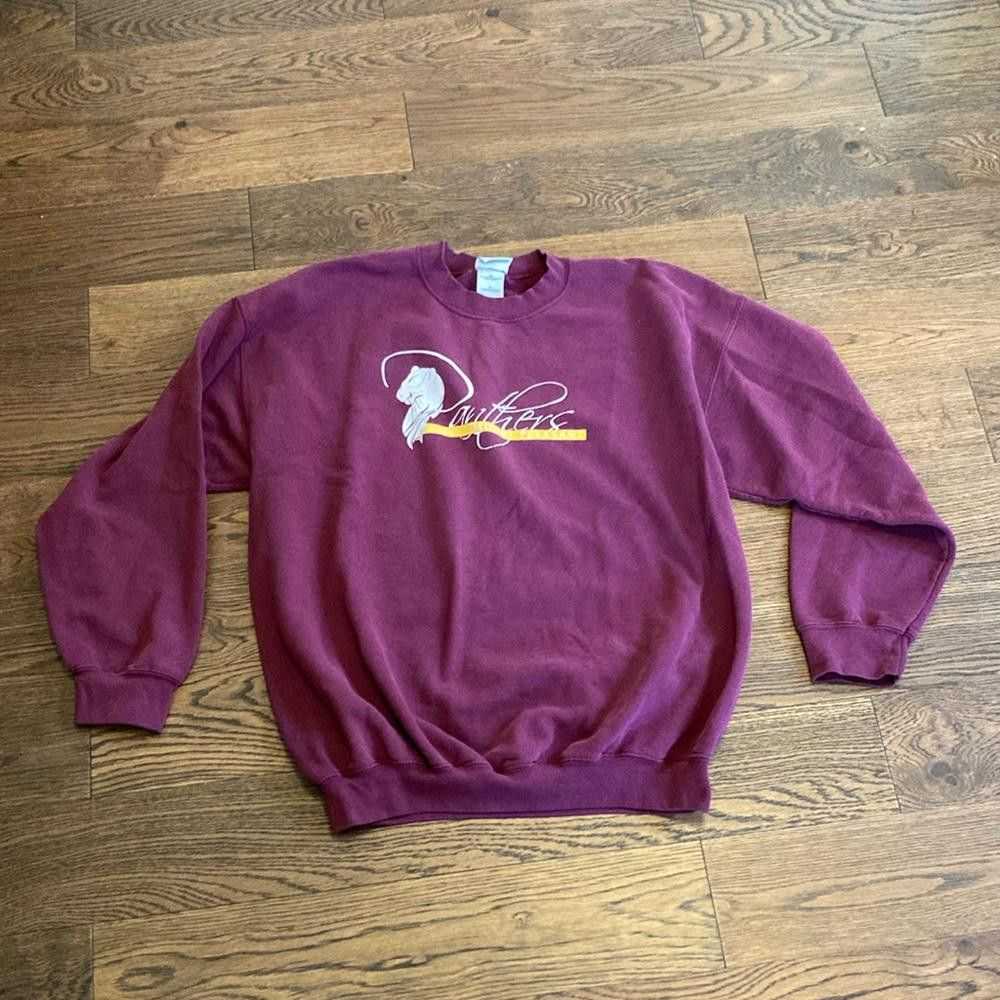 Designer Vintage Mt. Pleasant Panthers Iowa Sweat… - image 1