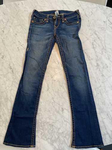 True Religion womens true religion vtg y2k low ris