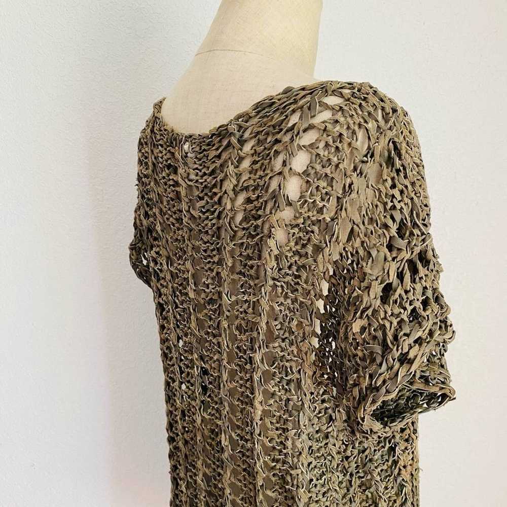 Vintage 80s Turkish Gulen Knitted Knitwear Handma… - image 10