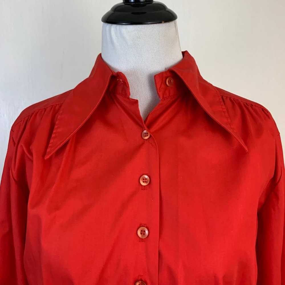 Vintage Glenbrooke Red Button Down Shirt - image 2