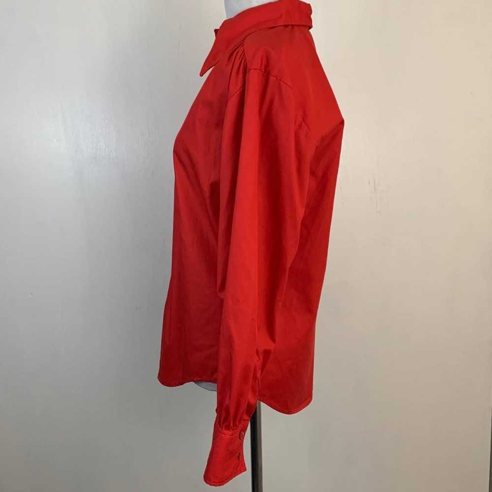 Vintage Glenbrooke Red Button Down Shirt - image 3