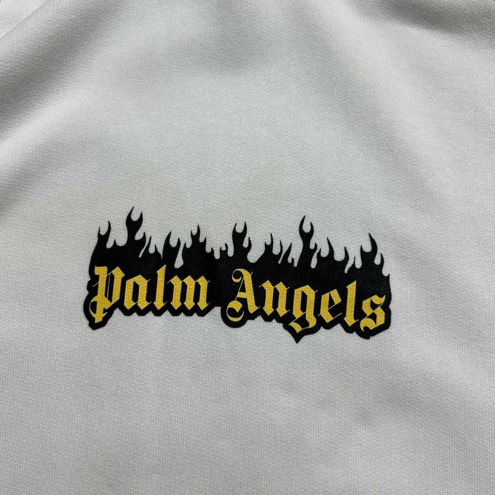 Palm Angels Palm Angels White Dance of Death Hood… - image 6