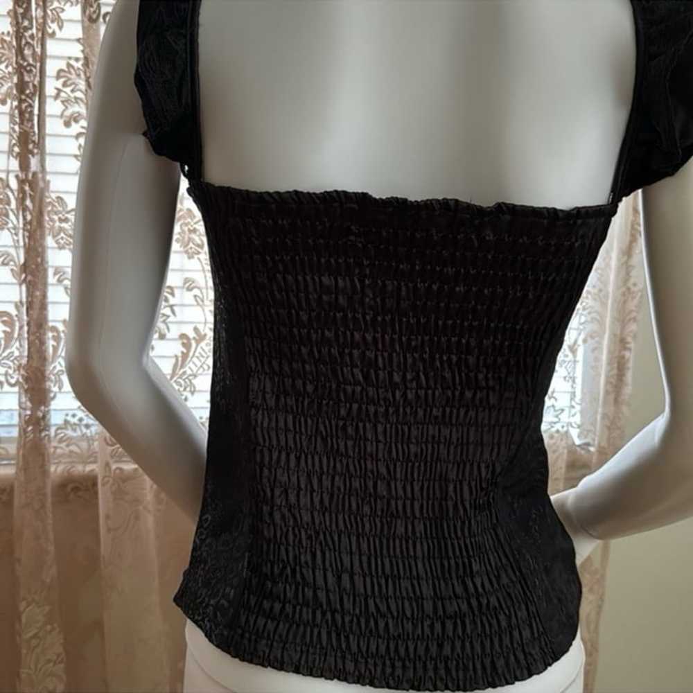 vintage 90s gothic bustier top - image 5