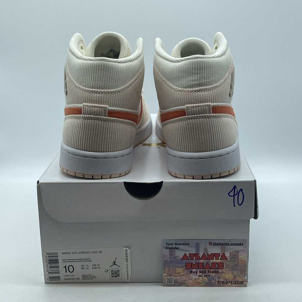 women's air jordan 1 mid se corduroy