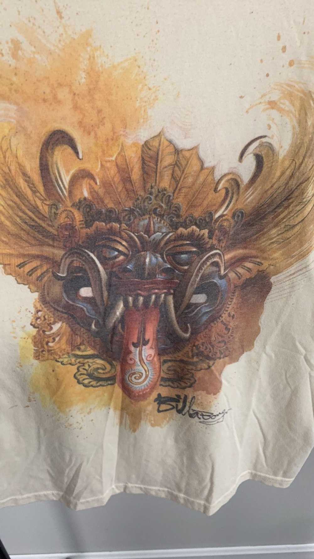 Billabong Vintage Billabong Dragon Head Y2K T-Shi… - image 2