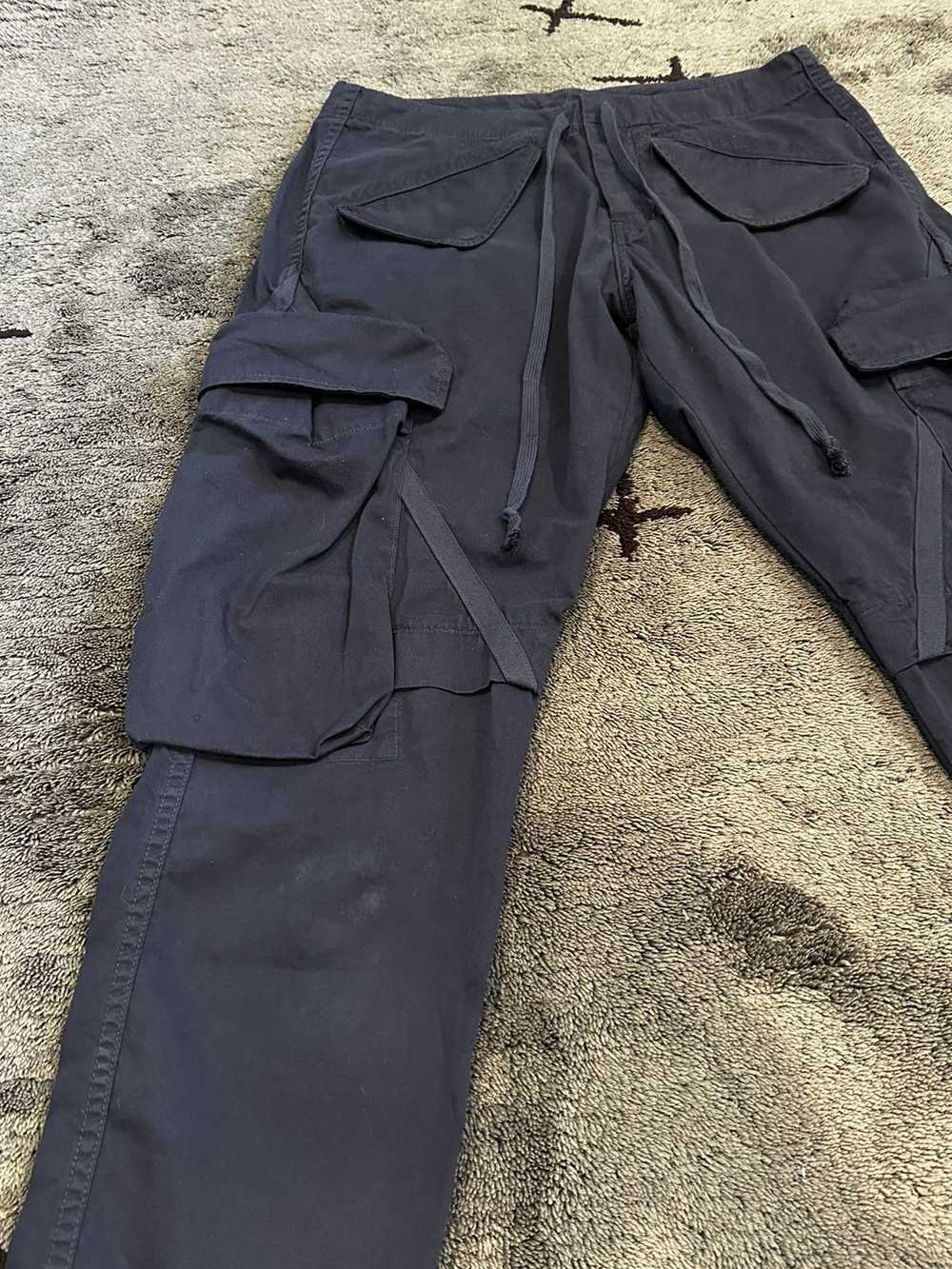 Greg Lauren Greg Lauren “ Navy 34 GL Cargo” Pants - image 2