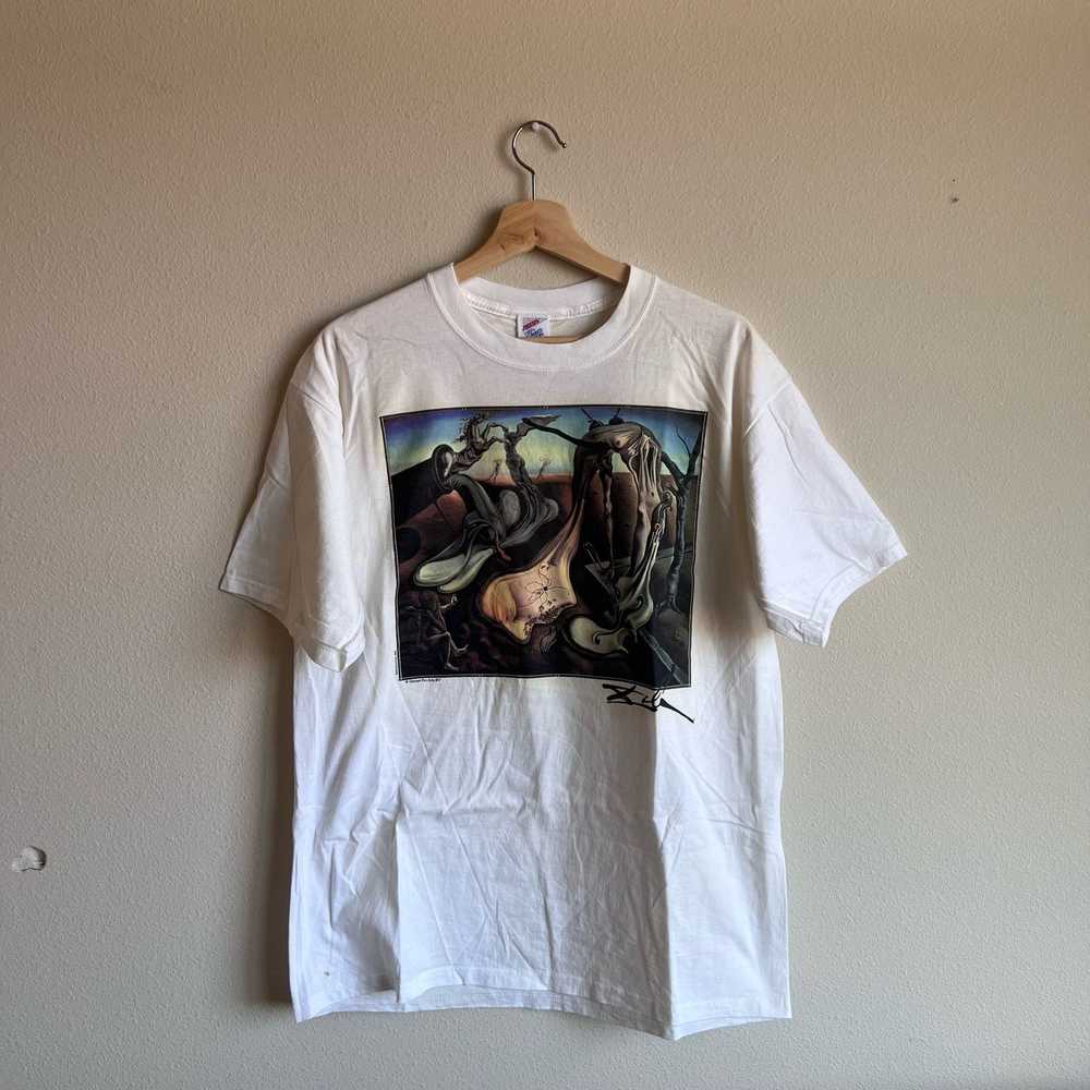 Jerzees × Vintage Vintage 90s Salvador Dali Spide… - image 1