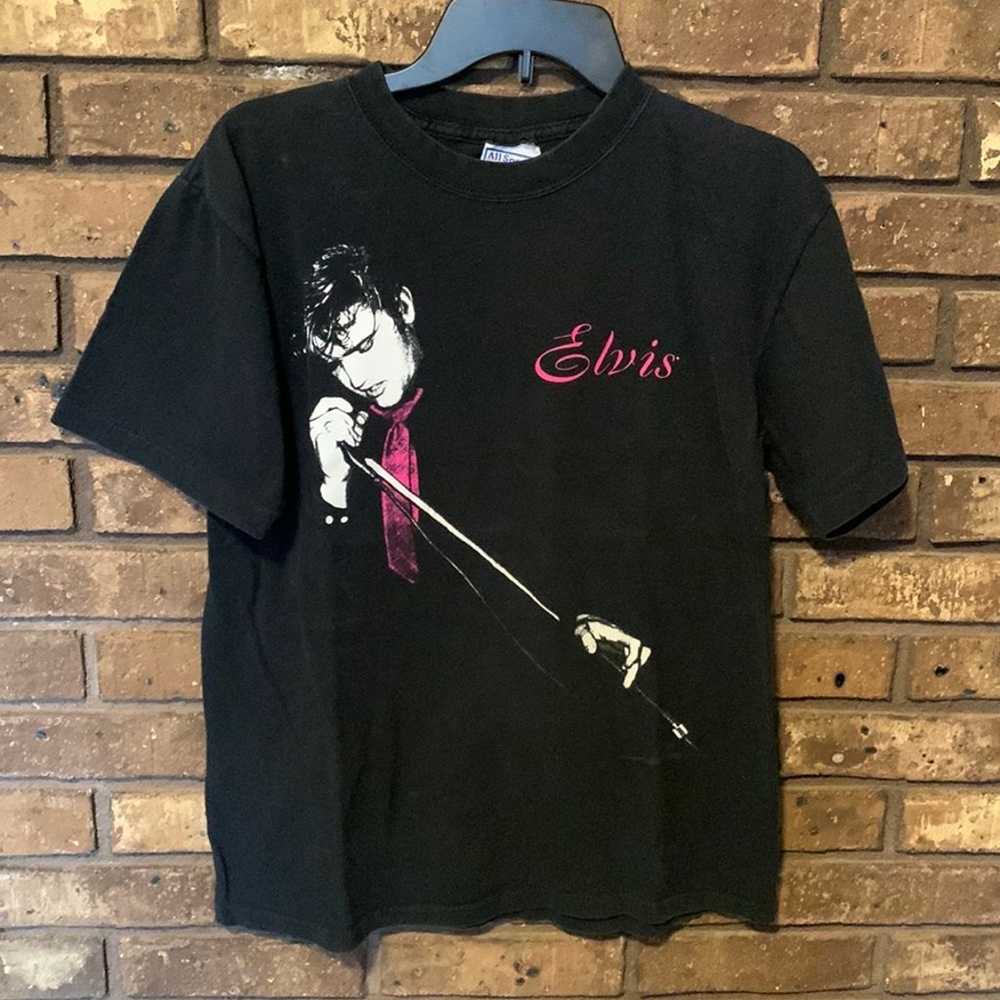 Vintage Single Stitch All Sport Elvis Presley Gra… - image 1