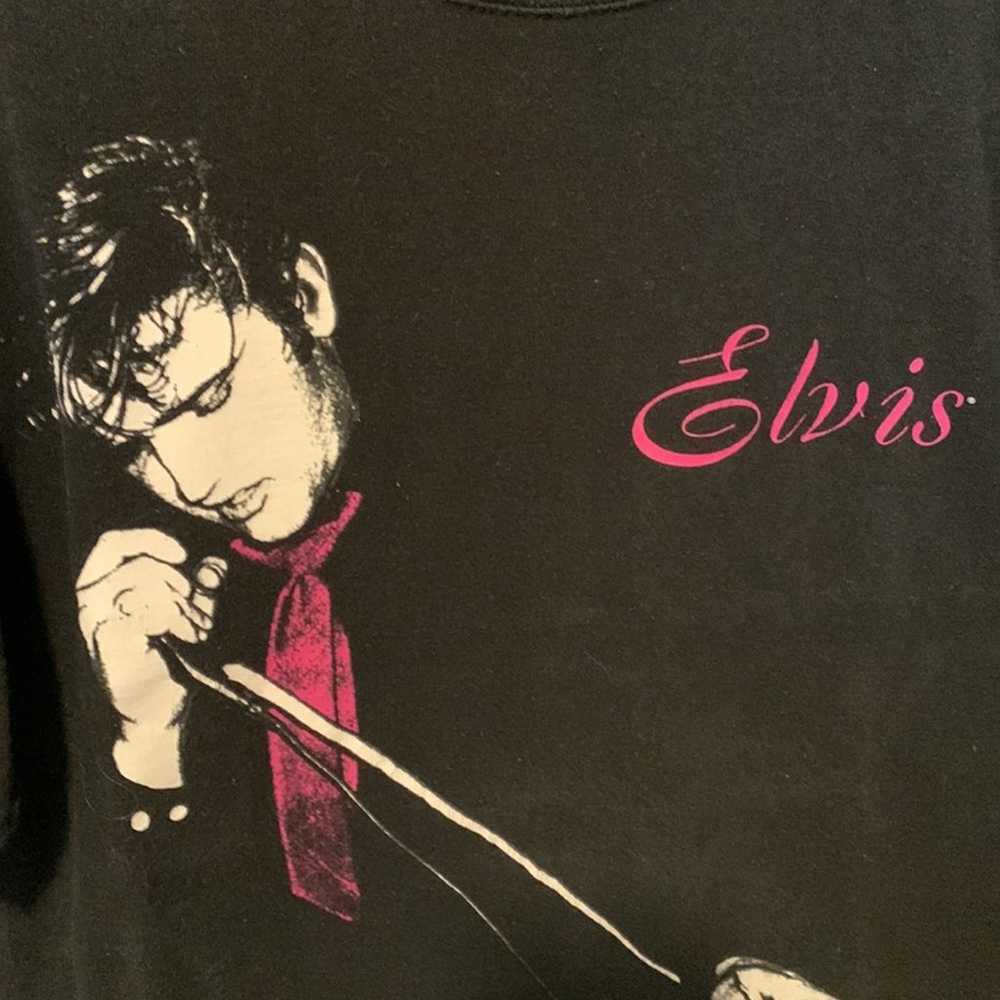 Vintage Single Stitch All Sport Elvis Presley Gra… - image 2