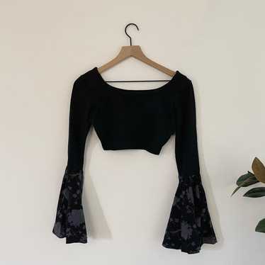 Vtg betsey johnson crop top