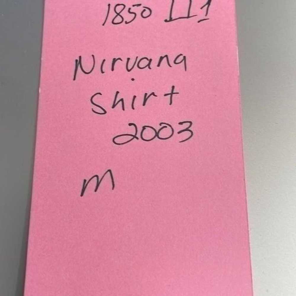 Vintage Nirvana Shirt Medium 2003 Smiley Collecti… - image 10