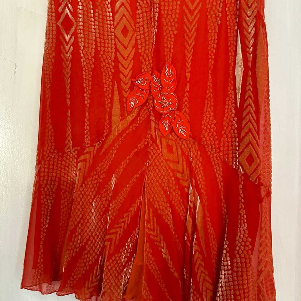 Vintage Blumarine Silk Skirt - image 3