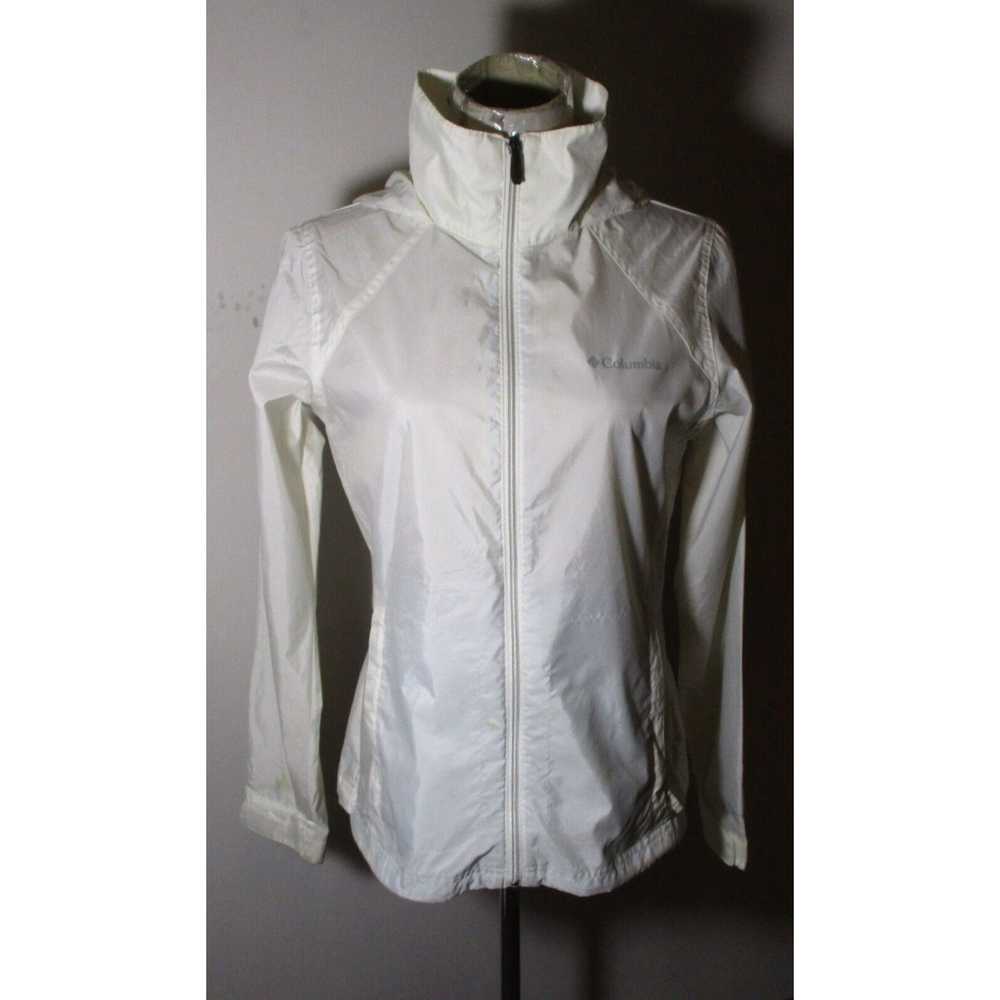 Vintage Women's COLUMBIA Sportswear White Full Zi… - image 1