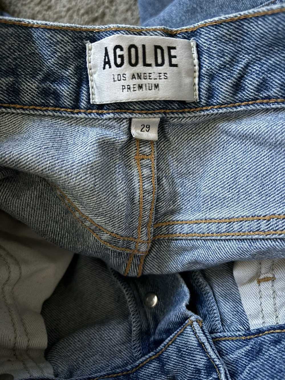 Agolde Agolde Jeans 90’s High Rise Distressed Den… - image 2