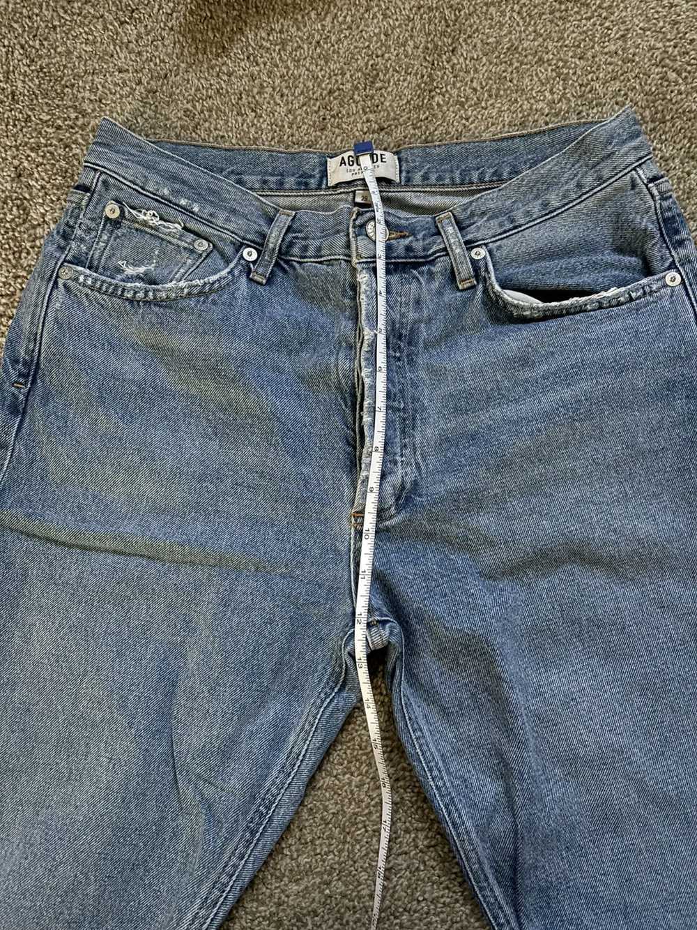 Agolde Agolde Jeans 90’s High Rise Distressed Den… - image 6