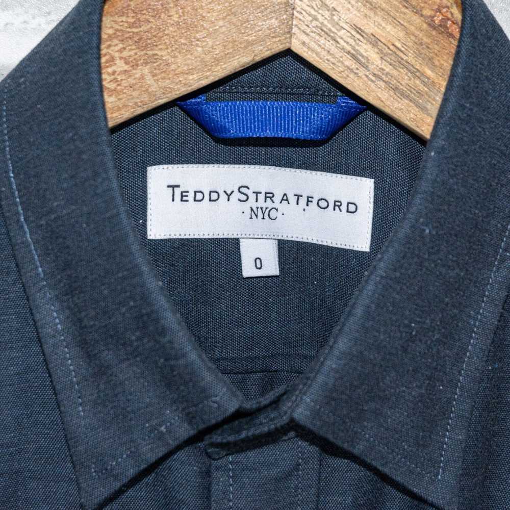 Designer Teddy Stratford NYC Men's Zip up button … - image 2