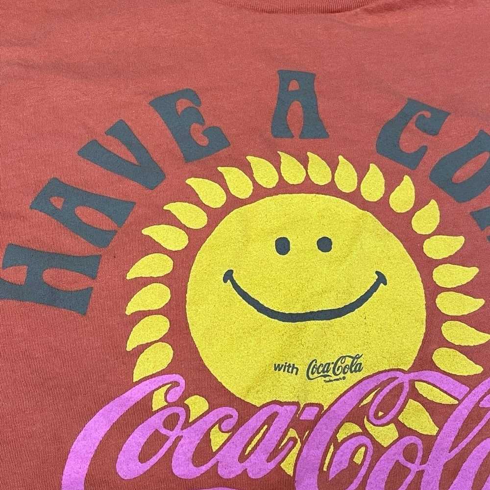 Old Navy Have A Coke And Smile Vintage Sun T Shir… - image 3