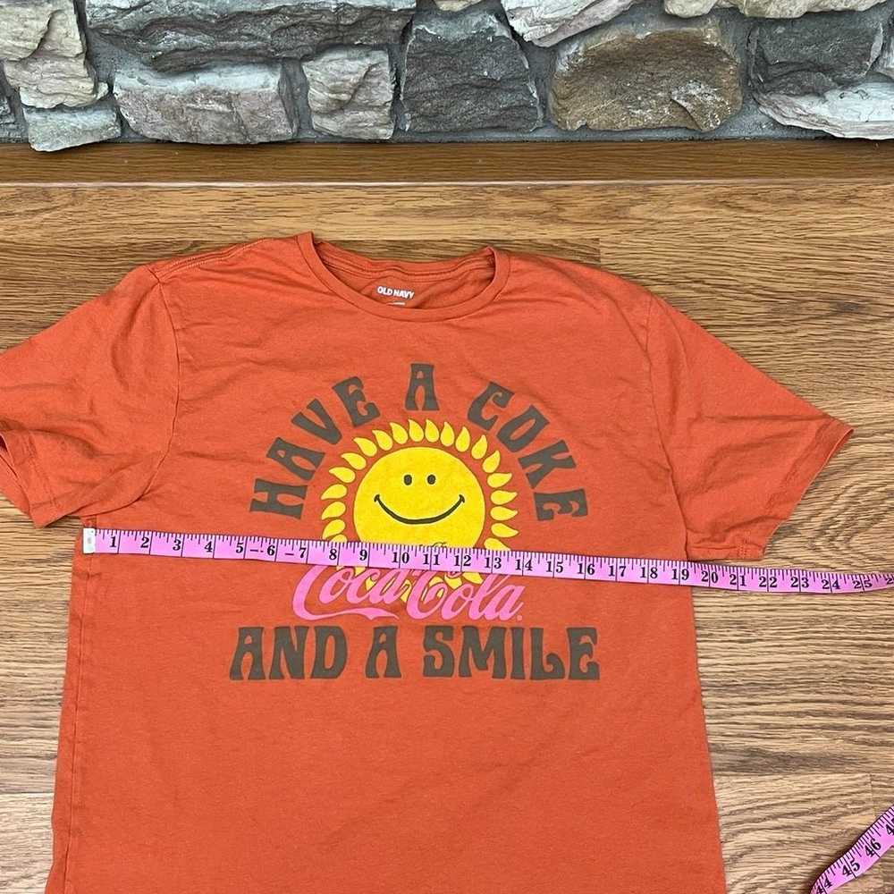 Old Navy Have A Coke And Smile Vintage Sun T Shir… - image 7